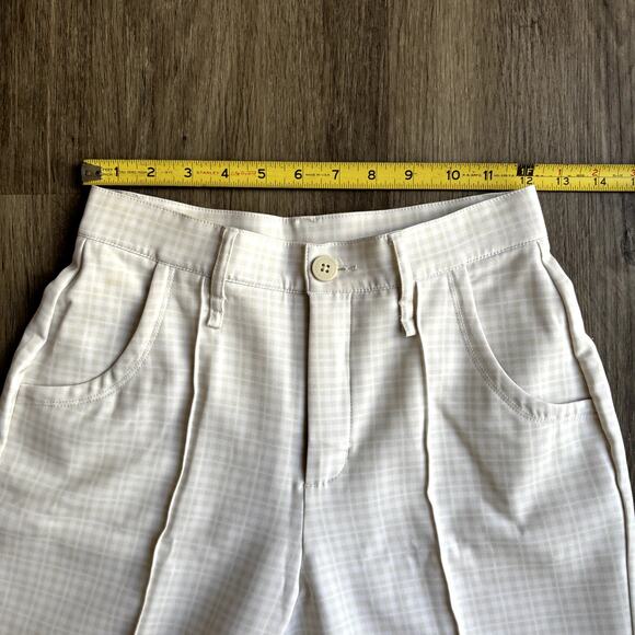 A. Putnam Tulip Pants in Silver Birch Check Print 0P - Picture 9 of 10